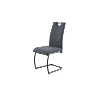 Harper Schwingstuhl Florenz Webstoff grau