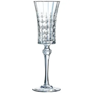ECLAT L9742 6 Sektflöten 15 Cl-Lady Diamond, 0.15 Liter, transparent
