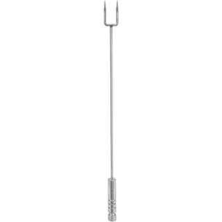 Schneider Grillgeräte Edelstahl-Grillgabel mit Edelstahlgriff 43a