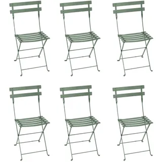 Fermob - Bistro Klappstuhl Metall, kaktus (6er-Set)