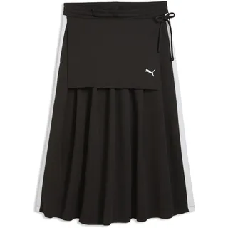 Puma Faltenrock Damen Schwarz M