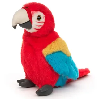 Uni-Toys Papagei 20 cm Rot