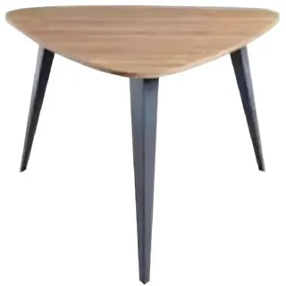 Xlmoebel Couchtisch Dreieckiger Kaffeetisch aus Holz in modernem Design (Couchtisch, 1-St., Couchtisch), Hergestellt in Europa braun