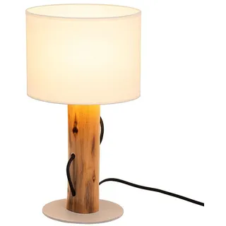 Nowa Led, Braun, Holz, G, 18x32x18 cm, Lampen & Leuchten, Innenbeleuchtung, Tischlampen, Tischlampen