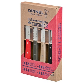 Opinel Messer-Set (Opinel Küchenmesser-Set LES ESSENTIELS Loft, 4-teilig)