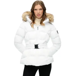 Superdry Fuji Belted Damen. Kapuzenjacke weiß S