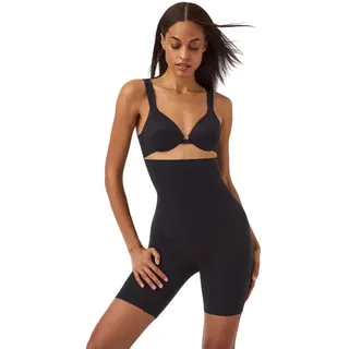 Spanx Shapewear für Damen Tummy Control High-Waisted Power Short (Regular und Übergröße), Very Black, 3X