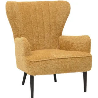 MCW Lounge-Sessel MCW-K37 Chenille 500 g/m2 78 x 85 x 85 cm Gelb