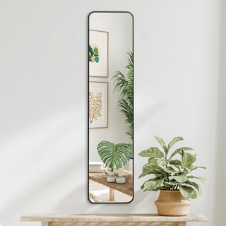 Americanflat 36x150 cm Ganzkörperspiegel - Wandspiegel für das Schlafzimmer und Langer Mirror für das Wohnzimmer - 1,5 m hoher Spiegel Ganzkörperspiegel - Großer Spiegel
