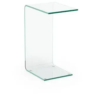 Akante Beistelltisch Eva Glas Transparent Klar
