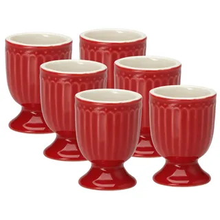 Greengate Alice Eierbecher red 6,5cm Set6