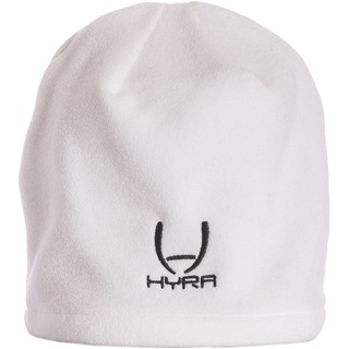 Hyra Herren Ski Polar Fleece Cap, Bianco, One Size