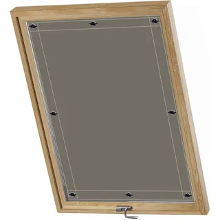 AIYOUVM Dachfenster Sonnenschutz saugnapf Without Drilling, with Suction Cups, Rollo ohne Bohren Dachfensterrollos für Wärmedächer 76x93cm