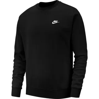 Nike Sportswear Club Fleece Crew Sweatshirt Herren black/white XXL