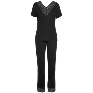 LASCANA Pyjama schwarz 36/38