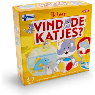Selecta Spielzeug Finden Sie die Kätzchen – ein Kinderspiel (Niederländisch, 2 - 4 Spieler)