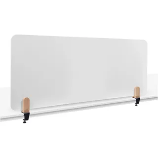 Legamaster, Trennwand, ELEMENTS Tischtrennwand Whiteboard Klammern (160 x 60 cm)