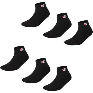 Champion Kurzsocken 6 Paar Schwarz 43-46