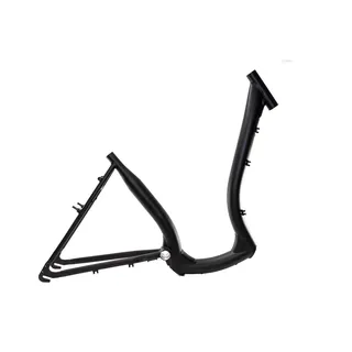 MIFA Fahrradrahmen 28 Zoll Alu Damen Fahrrad Rahmen Tiefeinsteiger schwarz matt Rh 46cm schwarz