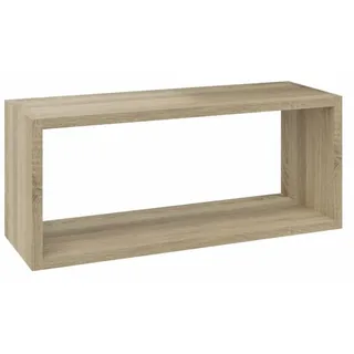 MARAND Moderne Wandregal - Schmal - Wohnzimmer Regal - Bücherregal Schmal - Holzwerstoff - Sonoma Eiche
