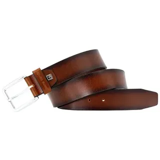 Pierre Cardin Herrengürtel Leder 90 cm braun