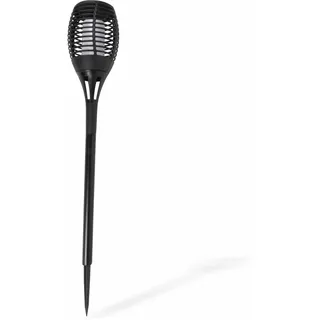 Grundig Solar GartenFackel 9 x 59 CM - Gartenbeleuchtung - LED-Fackel - Solarenergie - 6-8 Stunden Akkulaufzeit - Garten und Balkon