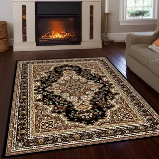 OTTO home Oriental Kurzflorteppich 120 x 170 cm Braun