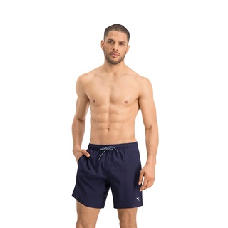 PUMA Herren Men Medium Length Swim Board Shorts, Navy, S EU