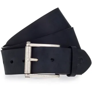 MUSTANG Ledergürtel "Preston" mit Vintage-Look, Roll-Schließe, 4,5 cm schwarz 85