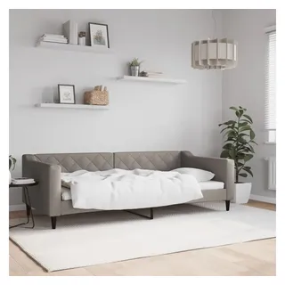 vidaXL Tagesbett 90 x 200 cm grau