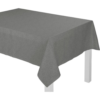 Tischdecke WIRTH "Westport" Tischdecken Gr. B/L: 120 cm x 120 cm, 1 St., quadratisch, grau (dunkelgrau) Tischdecken
