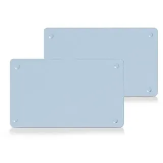 5x Zeller Glas-Schneidbrettchen 2er-Set, Größe: 25 x15x 0,5 cm