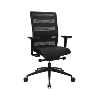 TOPSTAR Sitness Airwork Bürostuhl Höhenverstellbare Armlehne Schwarz 110 kg PA30OMT0CX0
