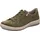 Reißverschluss Veloursleder Khaki 37,5