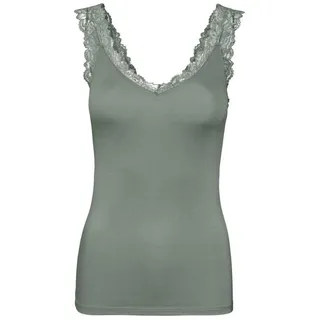 Vero Moda VMROSA Spitzentop Grün M