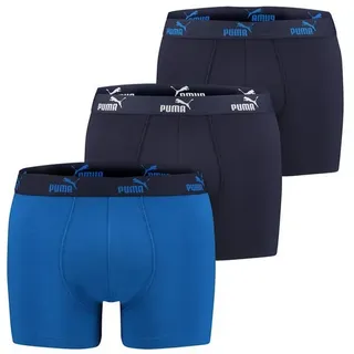 Puma Elements Boxershorts Blue Combo M 3er Pack
