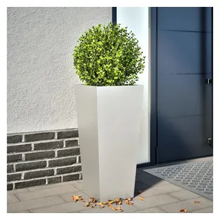 vidaXL Pflanzkübel 35x35x75 cm Edelstahl