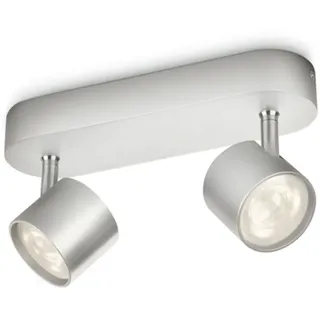 Philips myLiving Star 2-flg. aluminium