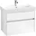 Waschbeckenunterschrank 76 x 55 cm White Matt