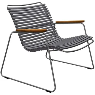 Houe CLICK Roomy Gartenstuhl 75,5 x 75 x 73 cm dunkelgrau