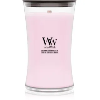 Woodwick Cherry Blossom & Vanilla 610 g beige/pink
