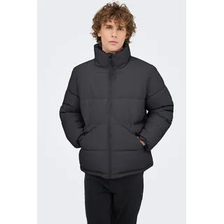 Only & Sons ONSPACK LIFE PUFFER JACKET OTW anthrazit L