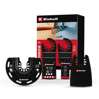 einhell accessories 4-tlg. Multitool-Set ohne Akku + Open Back Quick Change Aufnahme