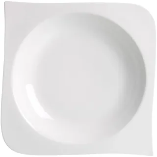 Ritzenhoff & Breker Suppenteller Melodie 21 x 21 cm weiß