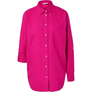 Tchibo - Lange Leinenbluse - Damen - Gr. 40 - pink