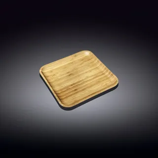 Wilmax WL-771017/A Platte aus Bambus, 10cm Länge, 10cm Breite