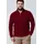 Men Plus Men Plus Strickjacke in weinrot Gr 7xl