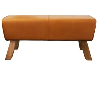 Riess-Ambiente Sitzbank TURNBOCK Cognac 100 x 40 x 48 cm