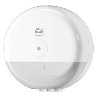 Tork Toilettenpapierspender SmartOne Mini, 681000, T9, Kunststoff, für Mini Jumbo Rollen, weiß