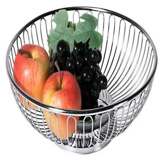 Contacto Obstschale Contacto Edelstahl Brot-/Obstkorb 25 cm